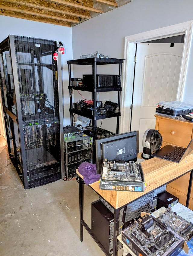 自建家庭数据中心机柜