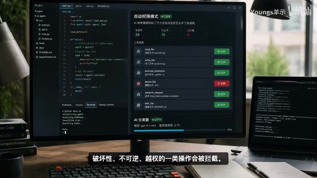 Claude Code代理型AI权限设计