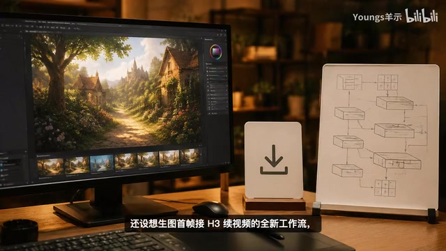 MiniMax设想生图首帧接H3续视频的工作流