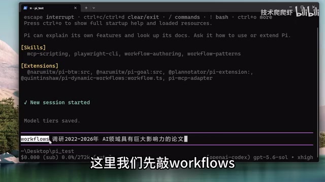 Trigger dynamic workflows through keywords
