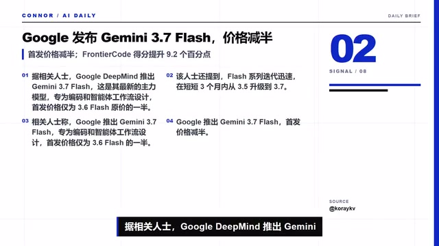AI日报:速度战与成本战全面开打