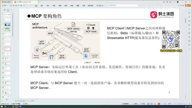 USB port analogy for MCP protocol