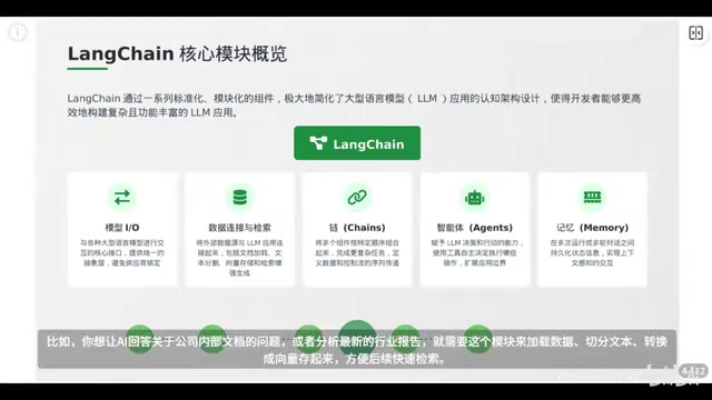 LangChain核心架构解析:五大模块从入门到实战
