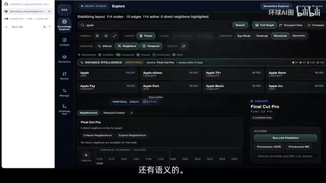 The visual explorer is very convenient