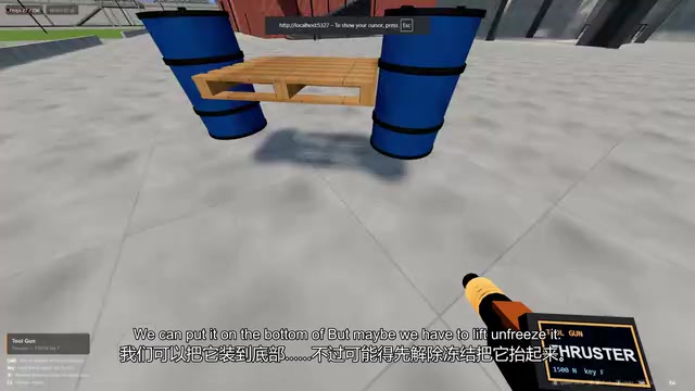 Physics interaction while attempting to build a vehicle