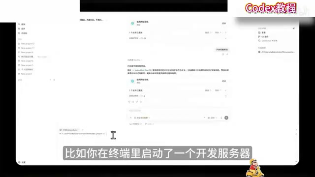 Codex能看到终端里的日志