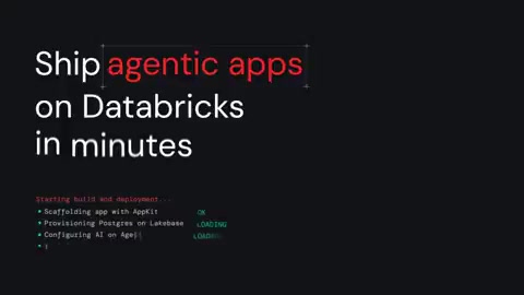 Databricks DevHub深度解析:智能体开发平台的新选择