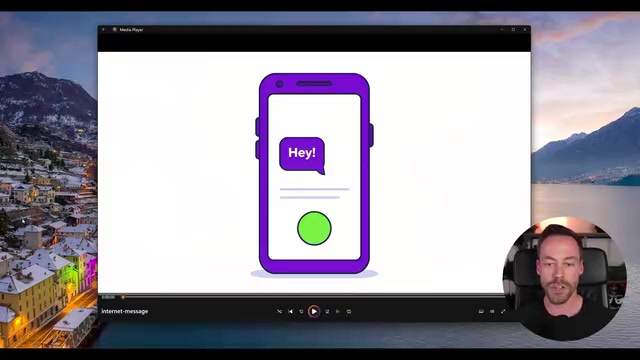 解释互联网消息传递是如何工作的