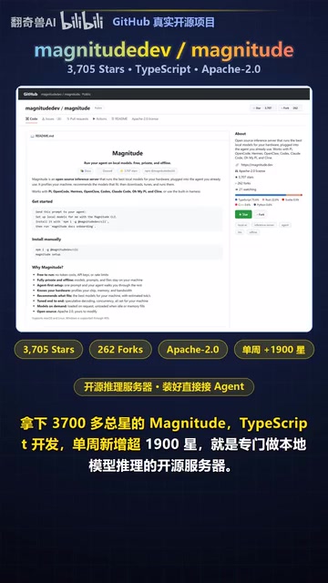 Magnitude: an open-source server dedicated to local model inference