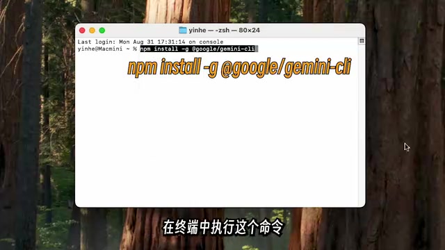 Gemini CLI automatically downloads the latest version