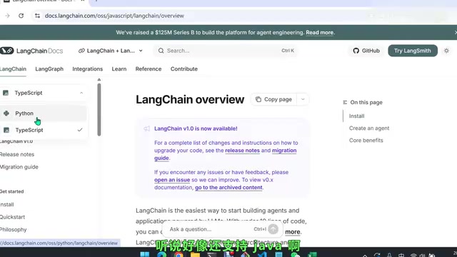 LangChain Supported Languages and Integrations