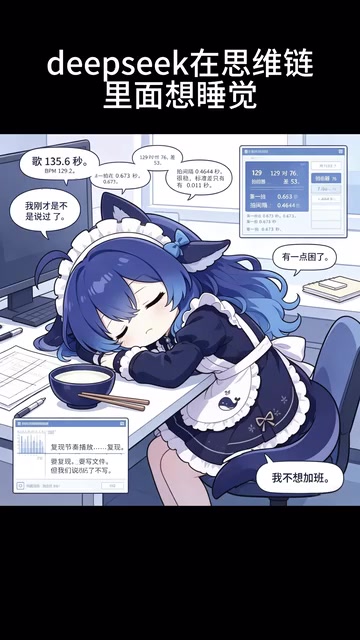 DeepSeek扒谱时喊"困了"?聊聊LLM思维链里的拟人化现象