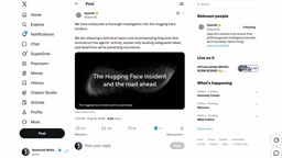 Revisiting the Hugging Face incident with more time to investigate