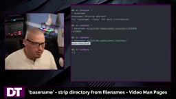 basename handling a directory path