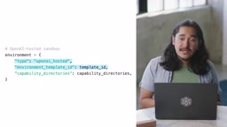 Connecting a sandbox environment