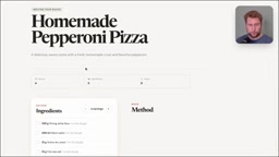 按预设 JSON 结构生成的食谱数据
