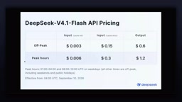 DeepSeek V4.1 Flash实测:视觉推理与极致效率的开源黑马