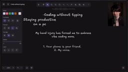After Breaking My Hand: How I Code Productively Without Typing