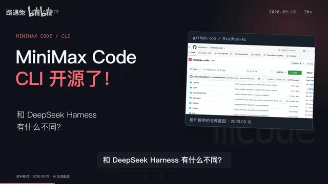 MiniMax Code CLI Goes Open Source: How Does It Differ from DeepSeek Harness?