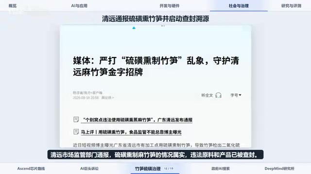 Sulfur fumigation of moso bamboo shoots confirmed
