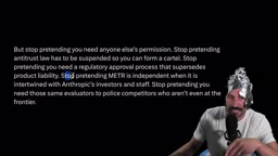 Stop pretending Meter is an independent when it is intertwined with Anthropic