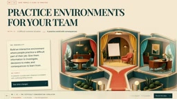 Creating simulations of experiences or scenarios before they happen in real life