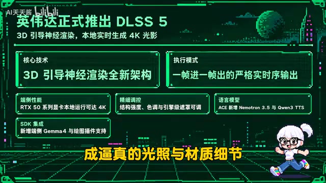DLSS 5最高支持4K稳定输出