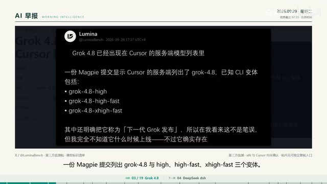 Claude Sonnet 4.5 Launches 30% Faster, Grok 4.8 Leak Signals Emerge