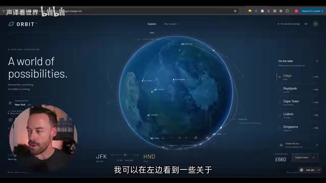 旅行仪表板