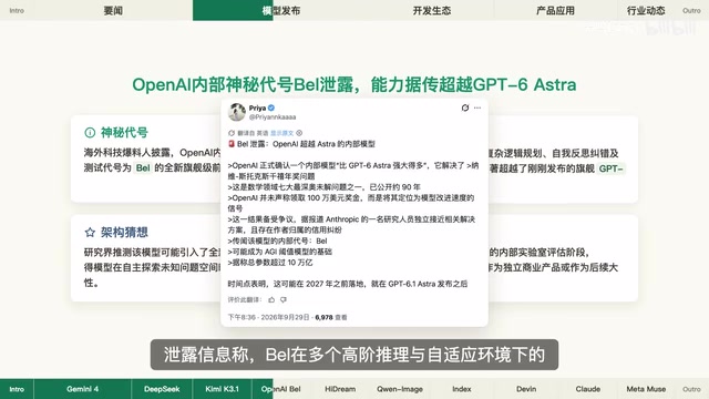 Bell在多个高阶推理与自适应环境下的能力指标