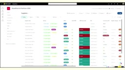 The advanced automation flow for vendor review