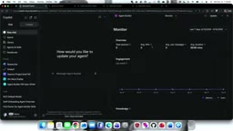 Agent monitoring dashboard