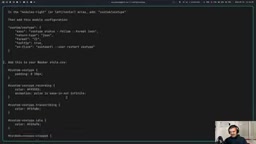 Paste config into Waybar