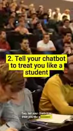 In settings, tell AI you want to learn — ask it to question you