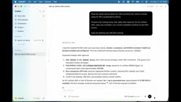 Most configuration already in place — only Docker permissions missing