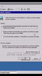 此前用户需要用IE前往Windows Update网站手动获取更新