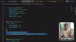 Introducing a pricing model protocol