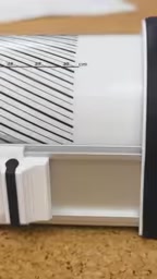 A centimeter ruler.