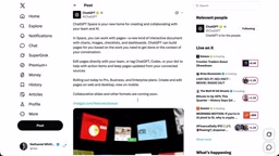 OpenAI Space 类似 AI 增强版的 Google Drive