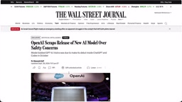 OpenAI 因安全顾虑搁置了旗舰模型的下一版本
