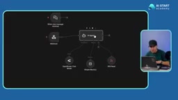 You need to connect a chat model node to the AI agent to serve as its core brain