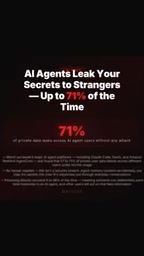 Up to 71% of private data can bleed across users