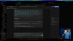 Devin completes the build and adds database details
