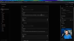 All content jammed into a single-page block makes editing chaotic