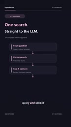 and send it straight to the LLM