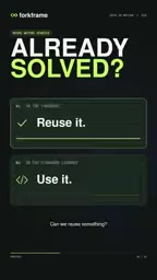 Has the standard library already implemented this? Can one line replace fifty?