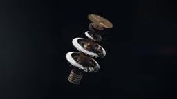 Mercury supplies raw materials and primary processing; orbital factories handle precision assembly