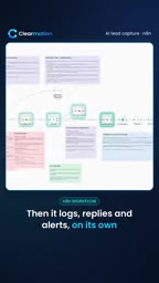It's logged in your CRM automatically