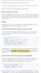 An independent dashboard stores execution history