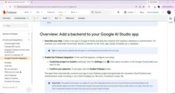 Google AI Studio + Firebase Integration Tutorial: Build Full-Stack Apps with Zero Configuration